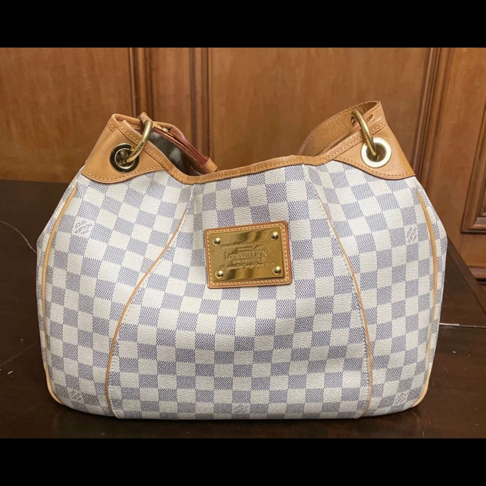 Louis Vuitton Galliera Pm in Damier Azur
